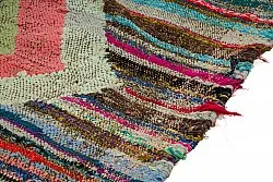 Tapis berbère marocain Boucherouite 125 x 225 cm