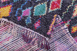 Marokkanische Berber Teppich Boucherouite 240 x 135 cm