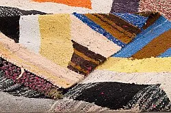 Marokkanischer Berber Teppich Boucherouite 155 x 275 cm