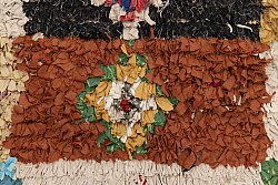 Marokkanischer Berber Teppich Boucherouite 260 x 135 cm