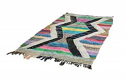 Marockansk Boucherouite-matta 130 x 220 cm