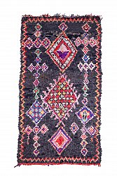 Marokkanische Berber Teppich Boucherouite 265 x 165 cm