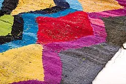 Marokkanischer Berber Teppich Boucherouite 140 x 275 cm