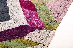 Marokkanischer Berber Teppich Boucherouite 130 x 240 cm