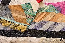 Marokkanischer Berber Teppich Boucherouite 155 x 285 cm