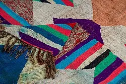 Marockansk Boucherouite-matta 130 x 230 cm