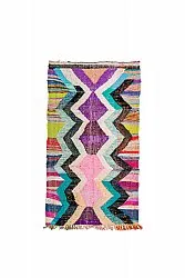 Marockansk Boucherouite-matta 130 x 235 cm