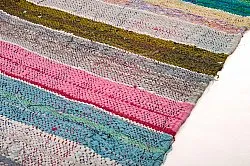 Marokkanischer Berber Teppich Boucherouite 145 x 295 cm