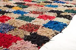 Marokkanischer Berber Teppich Boucherouite 280 x 155 cm