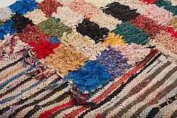 Marokkanischer Berber Teppich Boucherouite 280 x 155 cm