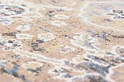 Wilton-Teppich - Sanandaj (blau-beige)