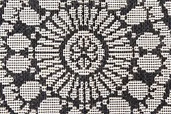 Wilton-Teppich - Charleston (schwarz/sand)