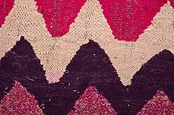 Tapis berbère marocain Boucherouite 125 x 235 cm