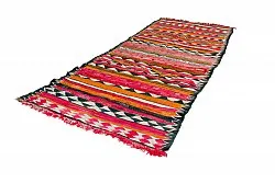 Tapis berbère marocain Boucherouite 150 x 365 cm