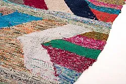 Marokkanischer Berber Teppich Boucherouite 130 x 275 cm