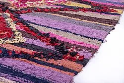 Marokkanischer Berber Teppich Boucherouite 210 x 130 cm