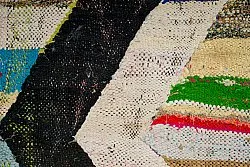 Marockansk Boucherouite-matta 135 x 250 cm