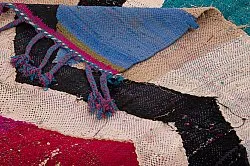 Tapis berbère marocain Boucherouite 145 x 265 cm