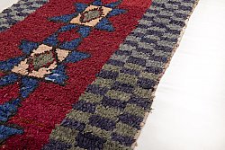 Marokkanische Berber Teppich Boucherouite 230 x 85 cm