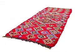 Marokkanischer Berber Teppich Boucherouite 320 x 130 cm