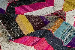 Marockansk Boucherouite-matta 150 x 255 cm