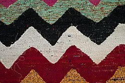 Tapis berbère marocain Boucherouite 120 x 235 cm