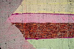 Marockansk Boucherouite-matta 130 x 230 cm