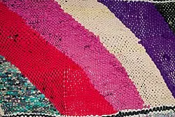 Marockansk Boucherouite-matta 140 x 210 cm