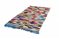 Tapis berbère marocain Boucherouite 150 x 255 cm