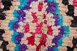 Marokkanischer Berber Teppich Boucherouite 305 x 155 cm