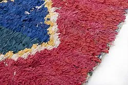 Tapis berbère marocain Boucherouite 250 x 120 cm