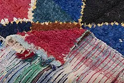 Tapis berbère marocain Boucherouite 250 x 120 cm