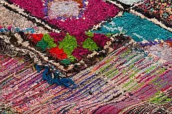 Marokkanischer Berber Teppich Boucherouite 145 x 305 cm