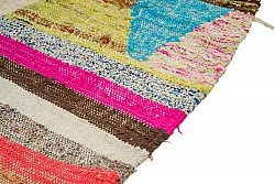 Marockansk Boucherouite-matta 145 x 260 cm