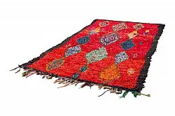 Marokkanischer Berber Teppich Boucherouite 290 x 150 cm