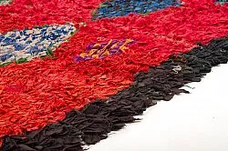 Marokkanischer Berber Teppich Boucherouite 290 x 150 cm