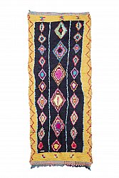 Marokkanischer Berber Teppich Boucherouite 335 x 165 cm