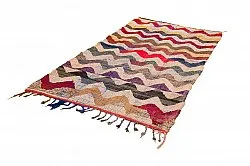 Marokkanischer Berber Teppich Boucherouite 150 x 285 cm