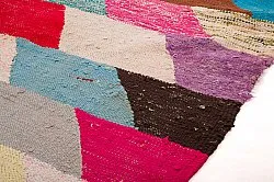 Tapis berbère marocain Boucherouite 155 x 280 cm