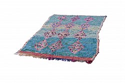 Marokkanische Berber Teppich Boucherouite 190 x 125 cm
