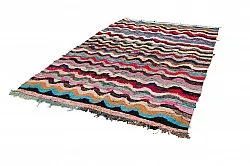 Marokkanischer Berber Teppich Boucherouite 170 x 270 cm