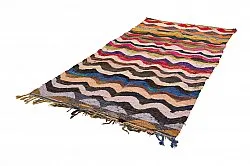 Marokkanischer Berber Teppich Boucherouite 140 x 295 cm