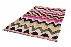 Tapis berbère marocain Boucherouite 160 x 275 cm