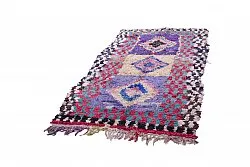 Tapis Marocain Berbère Boucherouite 225 x 125 cm