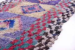 Tapis Marocain Berbère Boucherouite 225 x 125 cm