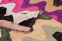 Tapis berbère marocain Boucherouite 160 x 275 cm