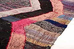 Tapis berbère marocain Boucherouite 150 x 260 cm