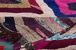 Marokkanischer Berber Teppich Boucherouite 165 x 270 cm