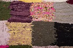 Marokkanischer Berber Teppich Boucherouite 135 x 275 cm