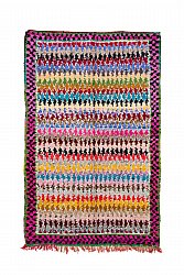 Marokkanischer Berber Teppich Boucherouite 250 x 160 cm